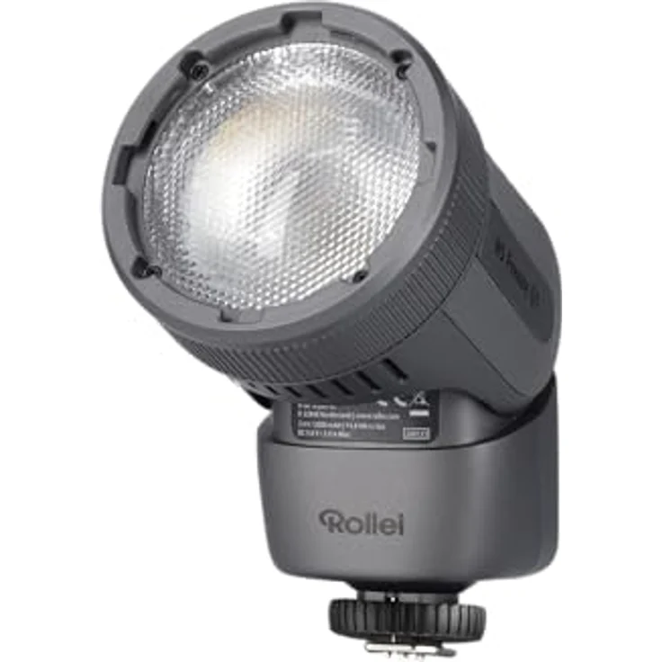 Rollei HS Freeze Q1 Blitzlicht & Bi-Color LED-Dauerlicht, Leitzahl 26, 12W LED – Bild 1