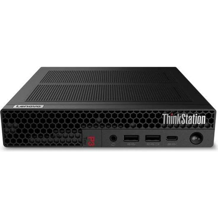 Lenovo ThinkStation P3 Tiny Gen 2, Desktop-PC mit Intel Core Ultra 9, 64 GB RAM, 1 TB SSD, Grafikkarte Intel RTX A1000, schwarz