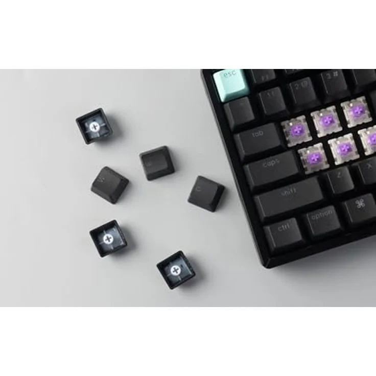 Keychron K2 HE Kabellose Magnetische Tastatur, 2.4Ghz/Bluetooth/USB-C, RGB, Hot-swap, QMK/VIA, Gateron Magnetic Switch Nebula, Kompatibel mit Mac Windows Linux, Standard Edition Schwarz – Bild 3