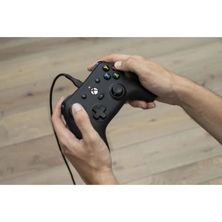 Nacon Xbox Controller EVOL-X, Schwarz mit Vier Vibrationsmotoren und rutschfester Oberfläche – Bild 4