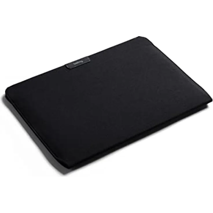 Bellroy Laptop Sleeve für 16’’ Laptops, wasserabweisendes recyceltes Gewebe, Magnetverschluss - Schwarz