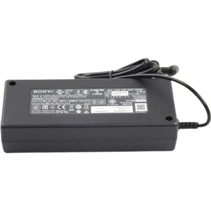 Sony AC-Adapter ADCP-120E03, Notebook Netzteil mit 120 W Leistung, Schwarz – Bild 2