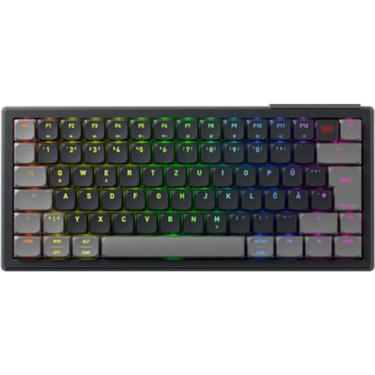 CHERRY XTRFY K63W Pro Compact Ultra-Wideband Tastatur, Kabellos mit MX Low Profile 2.0 Red-Switches, 8000 Hz Polling Rate, 6000 mAh Akku – Bild 1