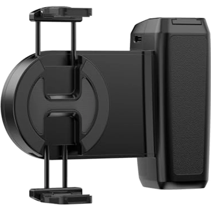 ULANZI MA35, Magnetischer Smartphone Griff mit Bluetooth-Fernbedienung und Spiegel, geeignet für Smartphones von 5 bis 9,5 cm Breite, schwarz – Bild 3