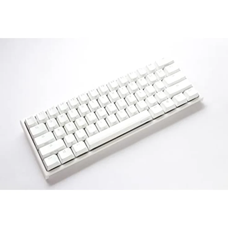 Ducky One 2 Pro Mini White Edition Gaming Tastatur, RGB LED - Gateron Yellow (US) – Bild 2