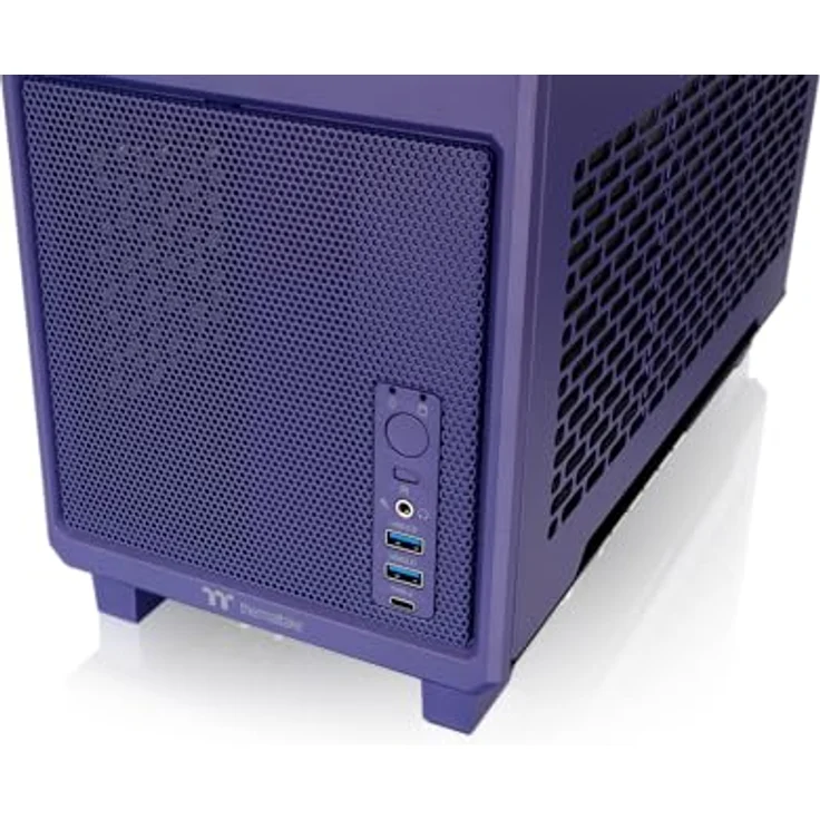 Thermaltake TR100 Mini Tower, super kompakt für Mini ITX Mainboards, Future Dusk, unterstützt Grafikkarten bis 360 mm und AiO-Wasserkühlungen bis 280 mm – Bild 9
