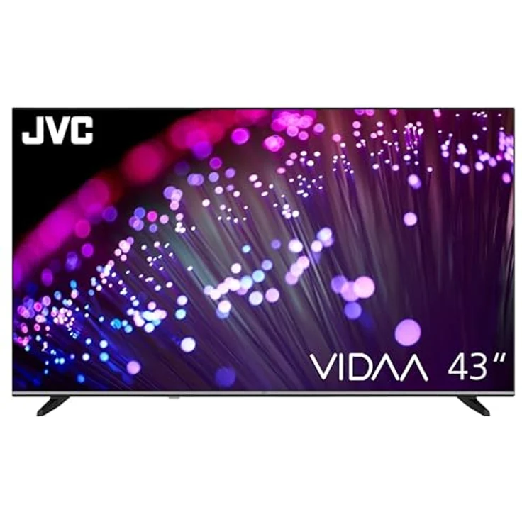 JVC VIDAA LT-43VD3555, 43 Zoll 4K Smart TV mit HDR, Dolby Vision und Triple-Tuner, LED TV schwarz – Bild 2