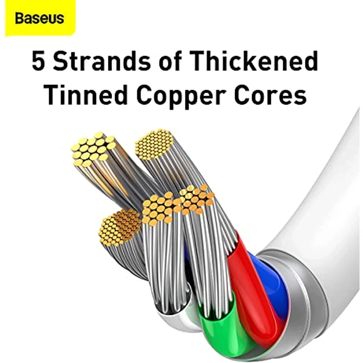 Baseus Cable Superior - Type C to Lightning - PD 20W 2 m (CATLYS-C02) white – Bild 5