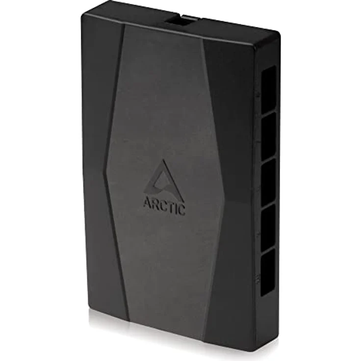 ARCTIC Case Fan Hub - 10-Fach PWM Lüfter-Verteiler mit SATA Power, Gehäuselüfter - Schwarz – Bild 1