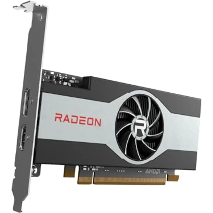 HP AMD Radeon RX 6400 4GB DP+HDMI GFX, Grafikkarte, 6Q3U4AA – Bild 1