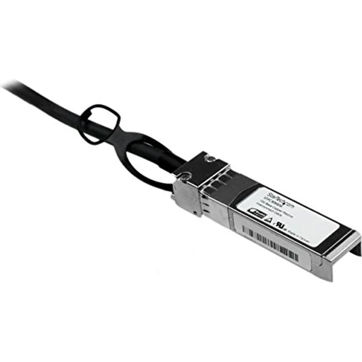 StarTech 5M SFP+ 10GbE Twinax Kabel, Kupfer Transceiver für Cisco-kompatible Switches, Schwarz – Bild 2