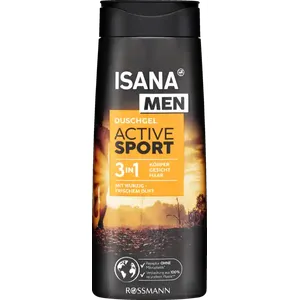 Bild für ISANA MEN 3in1 Duschgel Sport 300 ml