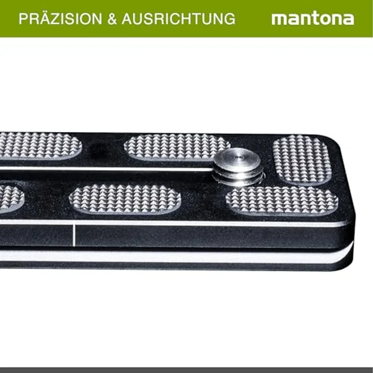 Mantona Schnellwechselplatte Arca Swiss, 100 mm schwarz – Bild 7