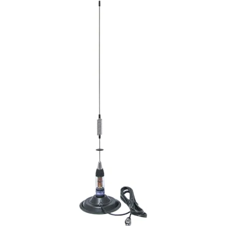 PNI CB-Funk-Kit CB Escort HP 8001L ASQ + CB-Antenne ML70, Zigarettenanzünderstecker und Kopfhörer HS81L – Bild 5