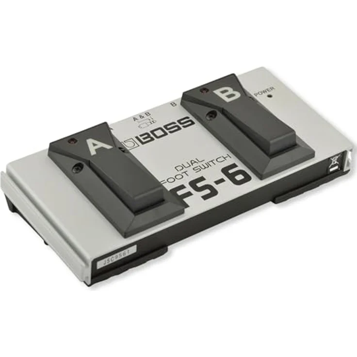 Boss by Roland Boss Doppelfußschalter FS-6 mit Klinkenkabel, 2 unabhängige Pedale, robustes Metallgehäuse, ideal für Live- und Studioanwendungen – Bild 2