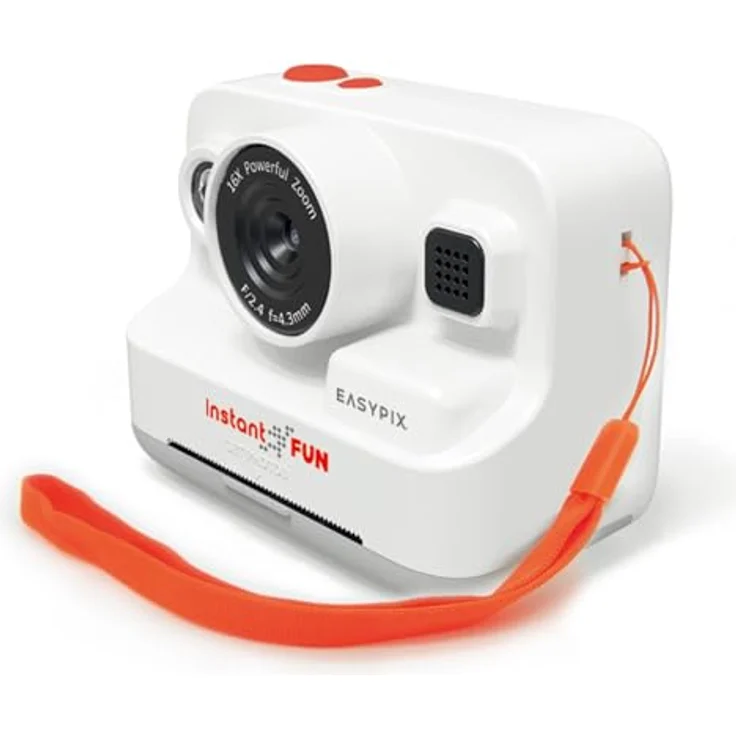 Easypix InstantFUN Sofortbildkamera, Schwarz-Weiß-Thermodruck, BPA-freies Papier nachfüllbar – Bild 3