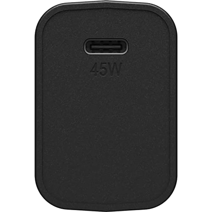 OtterBox USB-C PD GaN EU Ladegerät 45W, USB-C Schnellade Gerät für Smartphone und Tablet, Sturzgeschützt und Robust, Schwarz – Bild 2