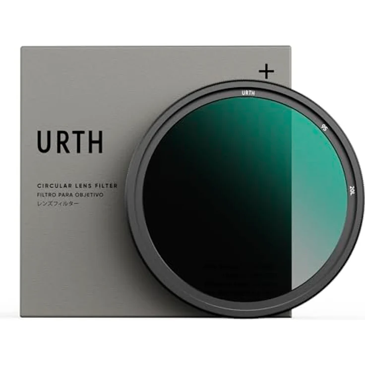 Urth 95 mm Variabler Graufilter ND2-32 (1-5 Stop) ND Filter (Plus+) – Bild 1