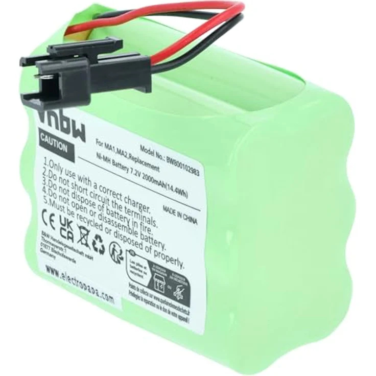 Hochleistungs- Akku 7,2V 2000mAh für Tivoli Radio iPal PAL PAL+ PAL... – Bild 10