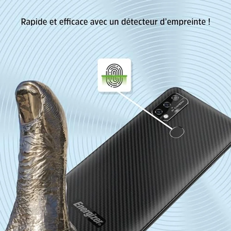 Energizer U683s, 6,82 Zoll Smartphone mit 2GB RAM, 64GB Speicher, 4G LTE, Dual SIM und 4900 mAh Akku, EU Plug 220V – Bild 4