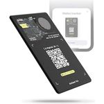 Rolling Square AirCard Pro – Ultradünner Bluetooth Tracker mit Digitaler ID, Kabellosem Laden und Lautem Alarm, kompatibel mit Apple Find My
