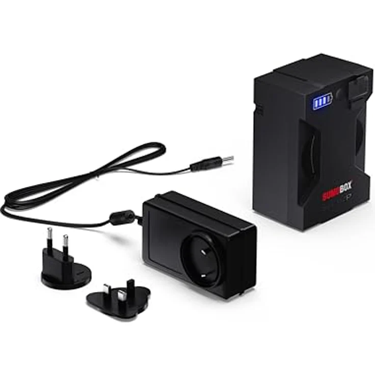 SHARP CP-LSBP1, Wiederaufladbarer 14,8 V Li-Ion-Akku mit Ladegerät, kompatibel mit SumoBox CP-LS100 und CP-LS200, USB-A Powerbank, 5,0 Ah, 74 Wh – Bild 5