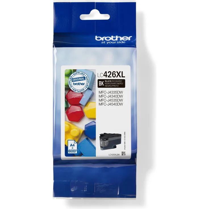 Brother LC426XLBK, Druckerpatrone, schwarze Tinte für optimale Druckergebnisse