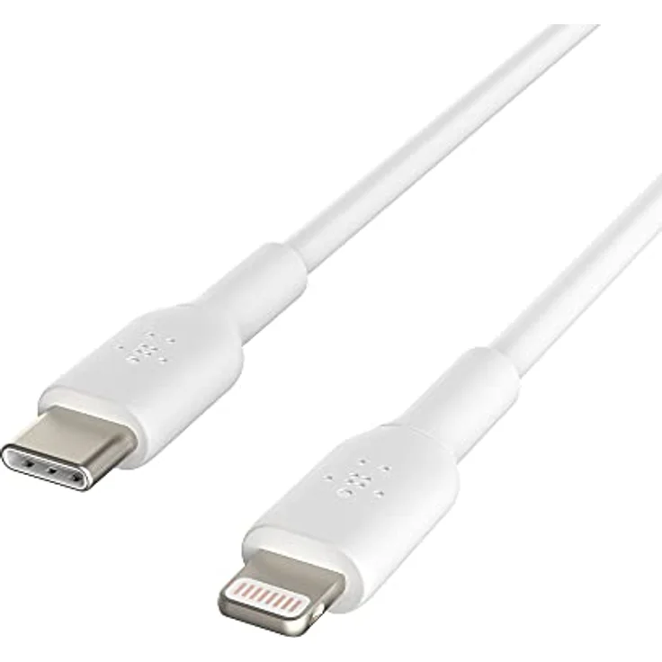 Belkin Lightning/USB-C Kabel PVC, 1 m, weiß – Bild 2