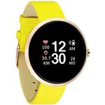 Xlyne X-WATCH Siona Color Fit Smartwatch Gelb, Sportuhr + Smartwatch