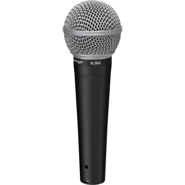 Behringer SL 84C, Dynamisches Gesangsmikrofon mit weichen Mittenfrequenzen und hohem Ausgangspegel, schwarz – Bild 3