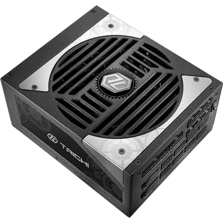 ASRock Netzteil TC-1650T, 1650W, 80 Plus Titan, modular, PCI-E 5.1 x2, PCI-E 6+2 Pin x8, SATA x12, silber – Bild 2