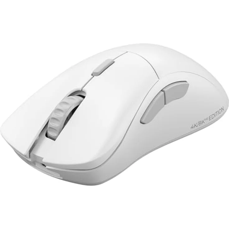 Glorious Model D 2 PRO 4K/8KHz Edition, kabellose Gaming-Maus in Weiß, 64 g, optimale Abtastrate bis 8.000 Hz, für Rechtshänder, bis zu 80 Std. Batterielaufzeit – Bild 3