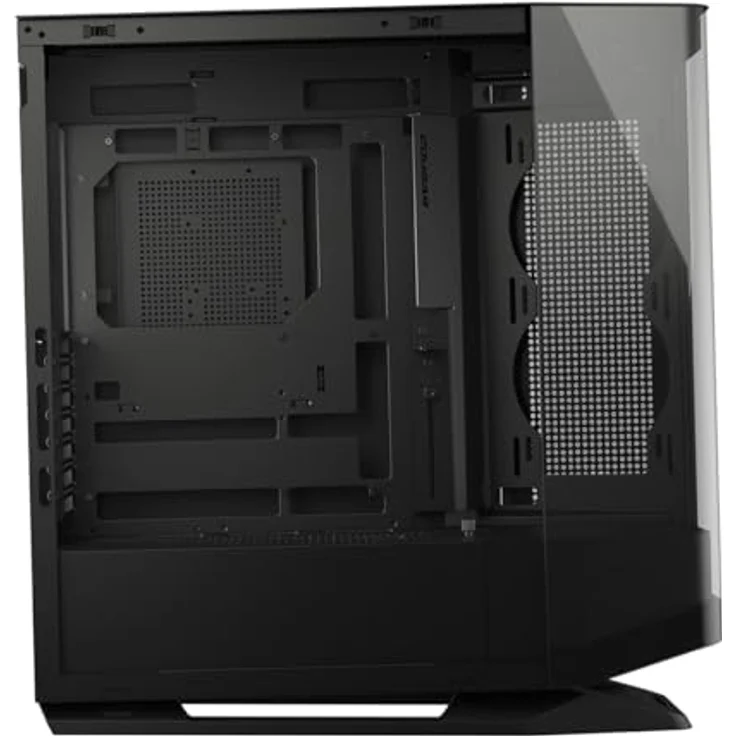 Cougar CGR-58M6B PC-Gehäuse, Mid-Tower mit gehärtetem Glas und innovativer Lüfterplatzierung, schwarz – Bild 4