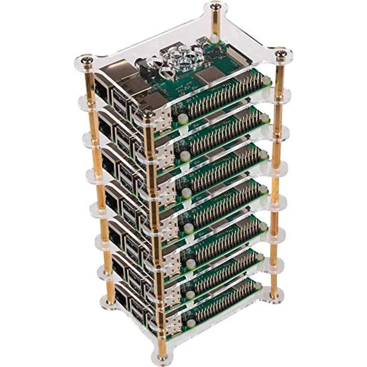 Joy-it RB-Case+19 SBC-Gehaeuse Passend fuer (Entwicklungskits): Raspberry Pi Acrylglas klar - Preisvergleich