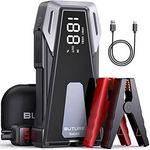 BuTure Starthilfe Powerbank, 3000A Spitzenstrom 21800mAh Tragbare 12V Auto Starthilfe für 8.5L Benzin und 8.0L Dieselmotor,Starthilfegerät mit LED Taschenlampe