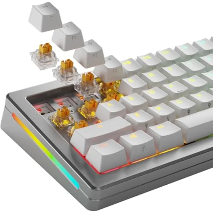 Glorious Panda HE Standard Switches, Hall-Effekt, taktil, MX-Stem, 45g - lubed, 36 Stück – Bild 6