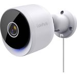 Laxihub Bullet Camera O2 Outdoor WI-FI 3MP, Netzwerkkamera, Weiss - IP65 wetterfest, 2-Wege-Audio, Alexa kompatibel