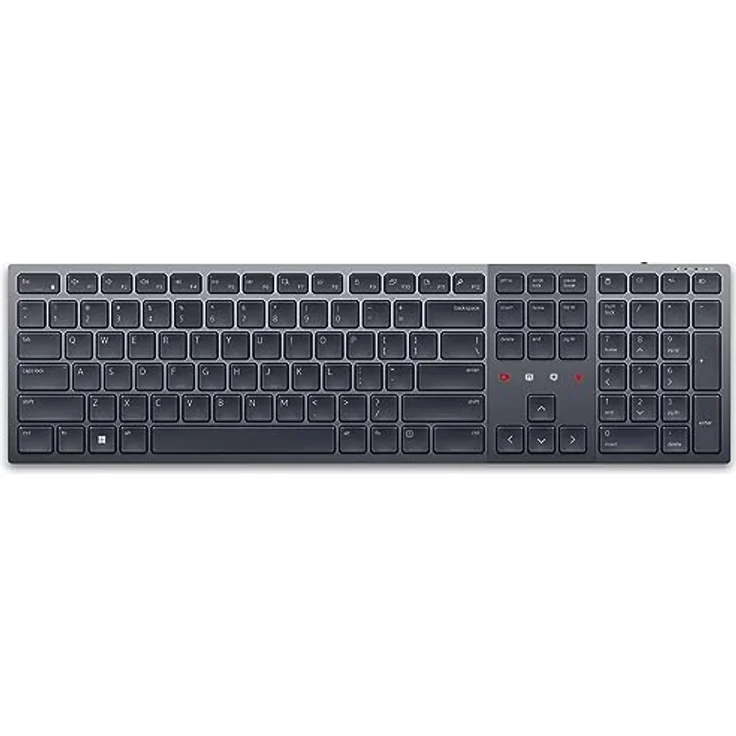 DELL Premier Collaboration Keyboard - KB900GR (deutsche Tastatur QWERTZ, kabellos, Bluethooth) schwarz – Bild 3