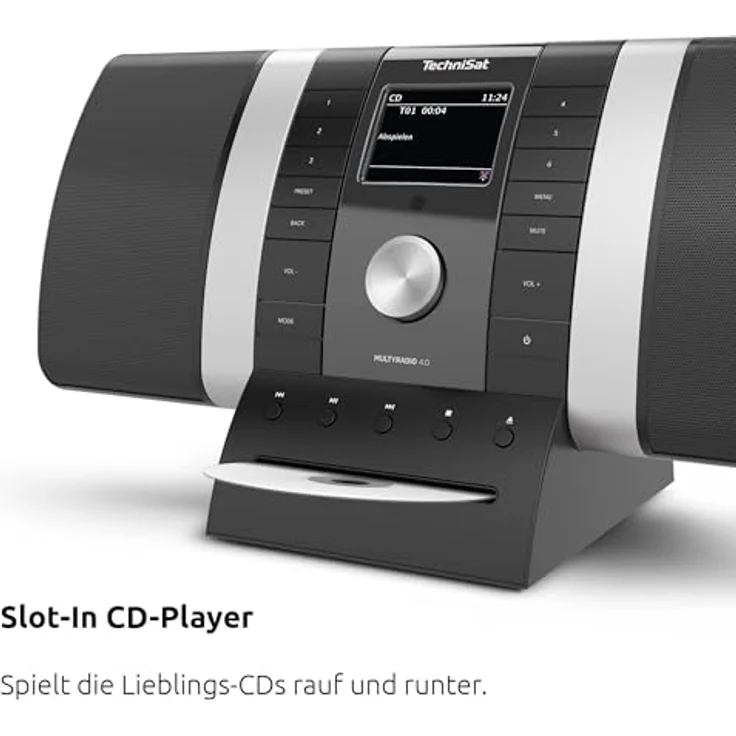 TechniSat Multyradio 4.0 SE (UKW, Internetradio, DAB+, WLAN, Bluetooth), Radio, Schwarz, Silber – Bild 6