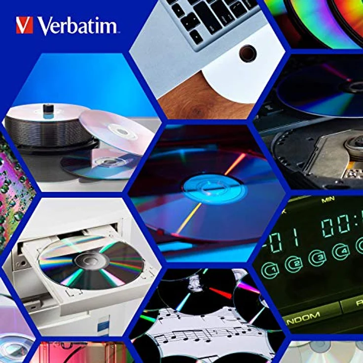 Verbatim CD-R Extra Protection 700 MB - 52-fache Brenngeschwindigkeit - Extraschutz - hohe Lebensdauer - 100 Stück Spindel – Bild 4