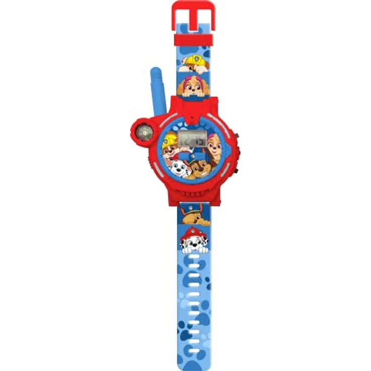 Kids Euroswan Walkie Talkie Paw Patrol Set mit Armbanduhren und Kompass, Batteriebetrieben, USB-Ladekabel, 2er Pack, Kunststoff/Silikon – Bild 3