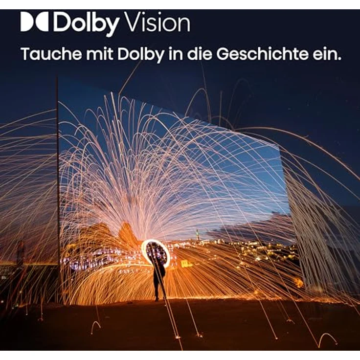 Hisense 43E6DS, UHD Smart TV 4K 60 Hz, 109,2 cm (43"), 3840 x 2160 Pixel, LED, WLAN, Schwarz – Bild 7