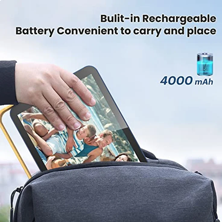 Kodak RWF-108V, Digitaler Bilderrahmen mit 10" Bildschirm, 1280 x 800 Pixel, WiFi, blau – Bild 5