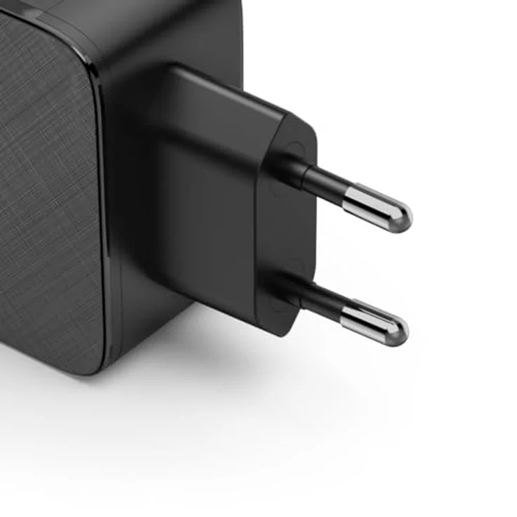 Hama Schnellladegerät, 65 W mit 2x USB-C PD und 1x USB-A QC, Schwarz – Bild 4