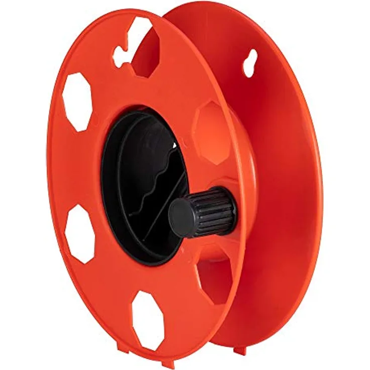 POLY POOL - PP2603 Aufroller ROLLY für Verlängerungskabel, Seile, Schläuche - Professionelle Kabeltrommel, ideal für Rasenmäher - Aufhängbare und leicht zu transportierende Kabel- und Schlauchtrommel