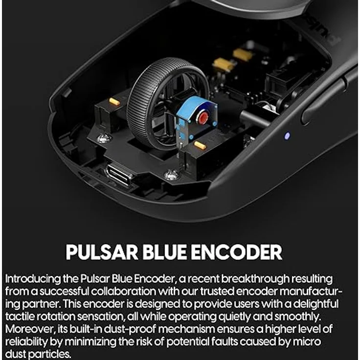 Pulsar Gaming Gears X2H Mini (Schwarz) - Gaming Maus mit verbessertem Design und fortschrittlicher Sensortechnologie – Bild 4