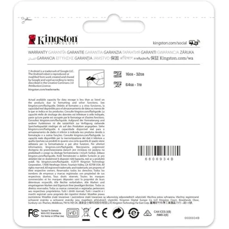 Kingston Canvas Select Plus microSD Speicherkarte, SDCS2-32GB Class 10 (inkl. SD Adapter) – Bild 5