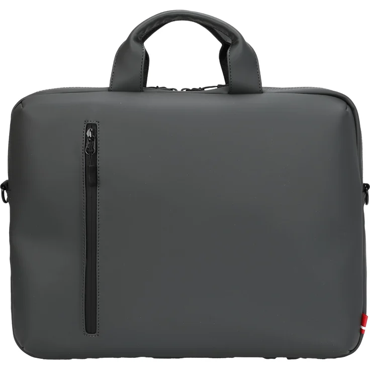 dbramante1928 Nyhavn ICON Briefcase 15.6", Laptoptasche aus recyceltem Material, grau, Flecken- und kratzfest