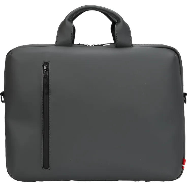 dbramante1928 Nyhavn ICON Briefcase 15.6", Laptoptasche aus recyceltem Material, grau, Flecken- und kratzfest