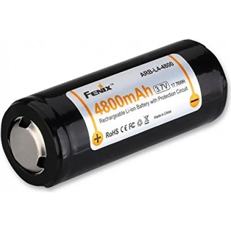 Fenix ARB-L4 26650, 3,7V 4800mAh Li-Ion Akku mit PCB und hoher Zyklenfestigkeit
